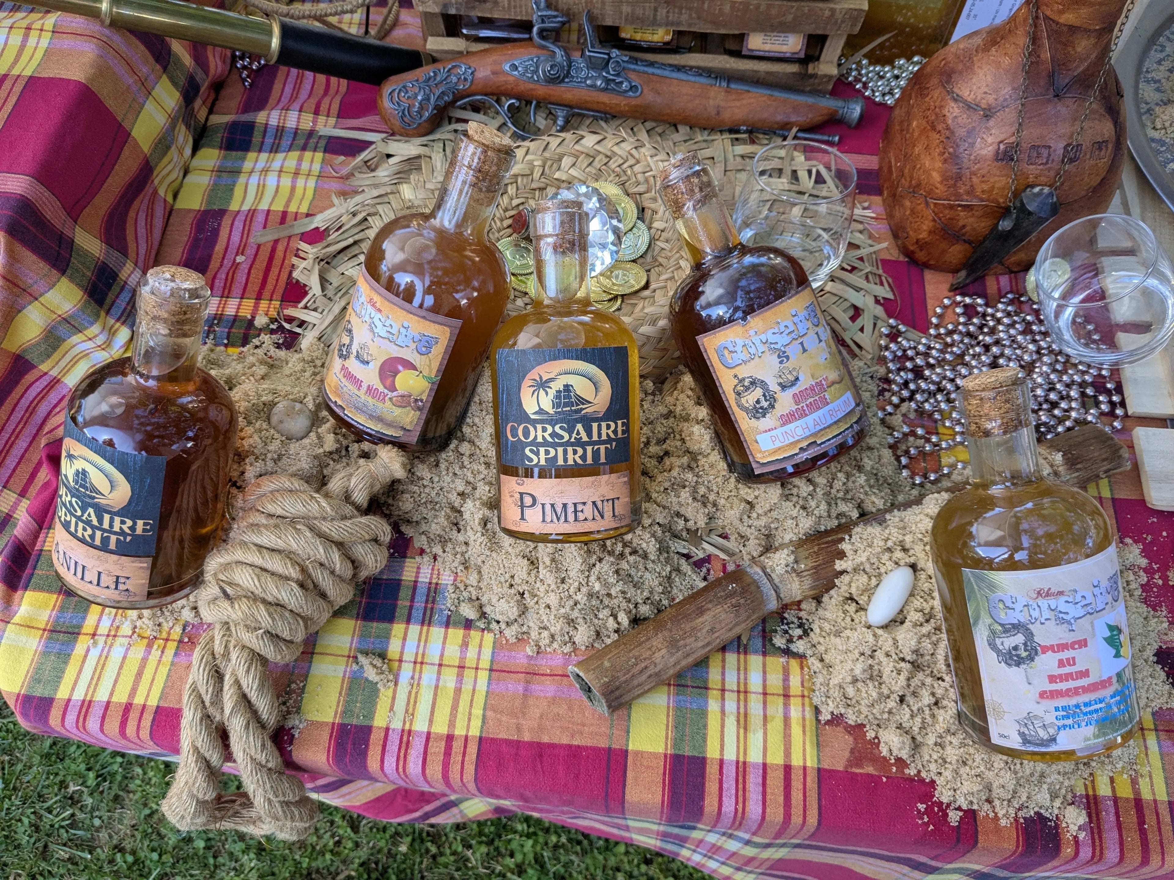 Punch au rhum Corsaire Spirit'