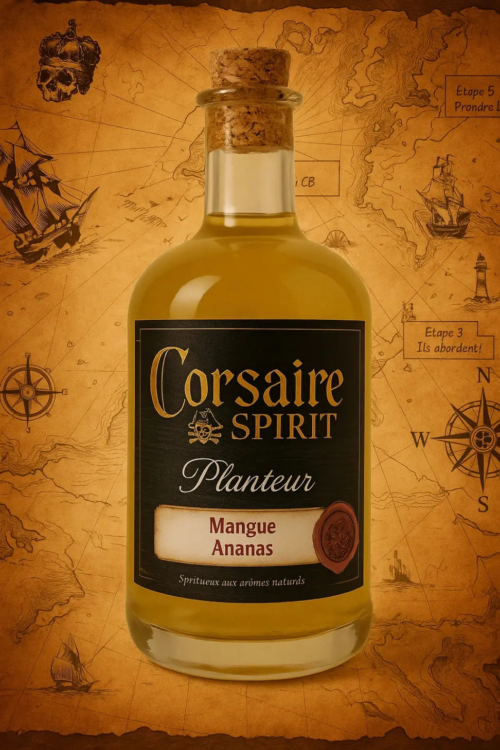 PLANTEUR MANGUE ANANAS CORSAIRE SPIRIT'