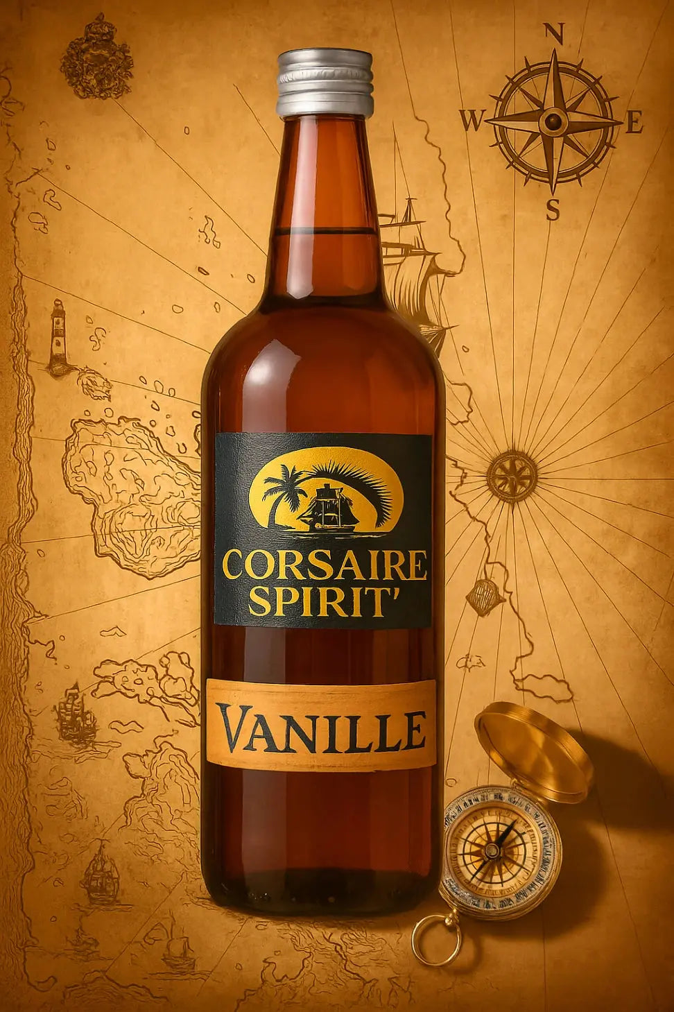 PUNCH AU RHUM VANILLE CORSAIRE SPIRIT'