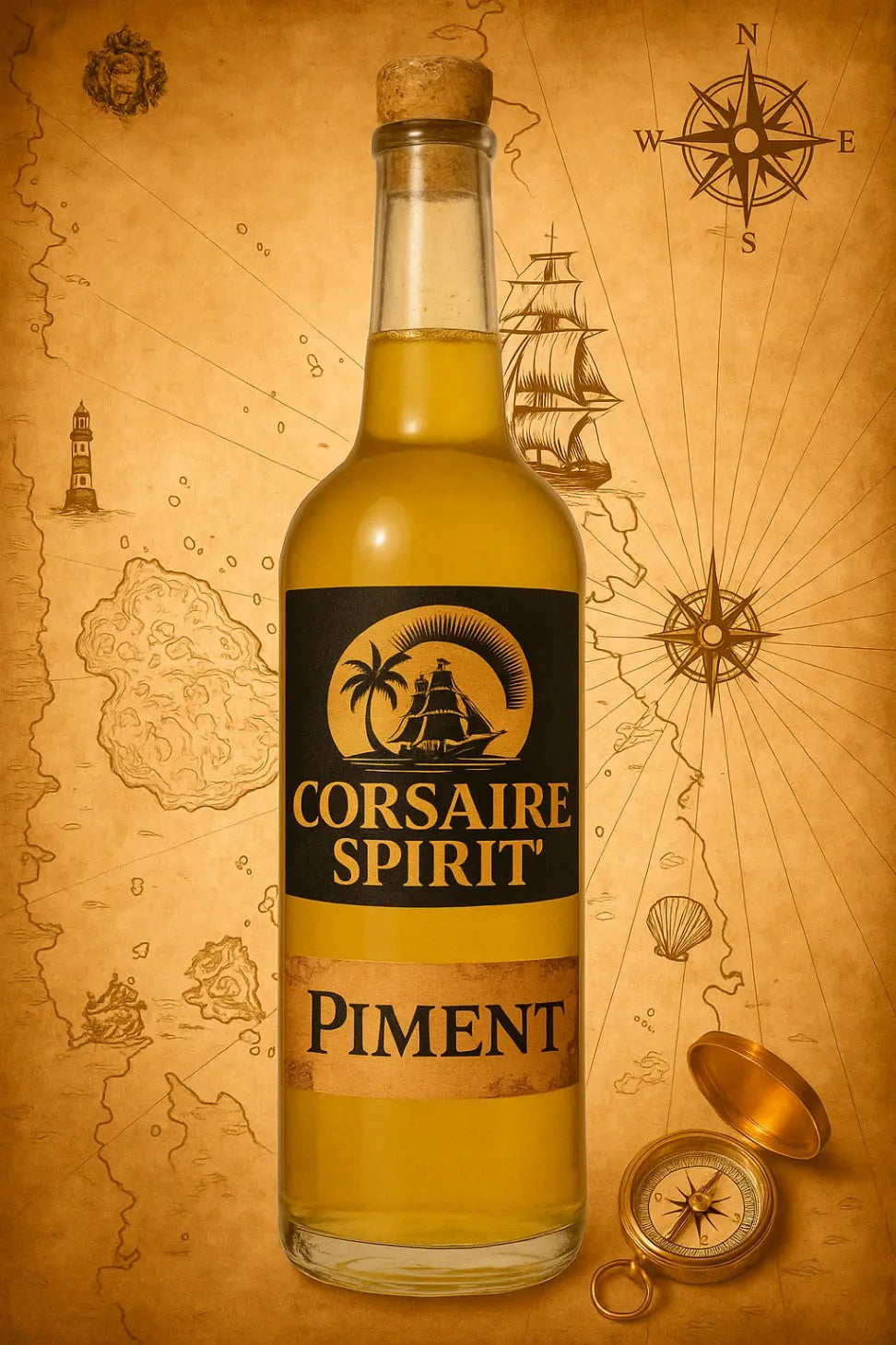 PUNCH AU RHUM PIMENT CORSAIRE SPIRIT'